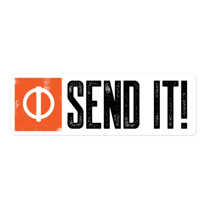 Linchpin Send It! Bubble-free stickers