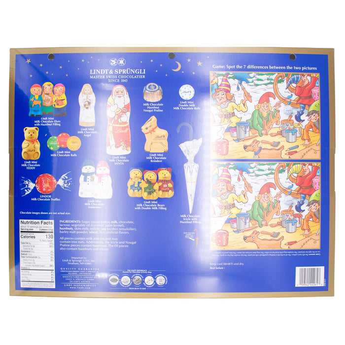 Lindt Advent Calendar Meltable Lindt