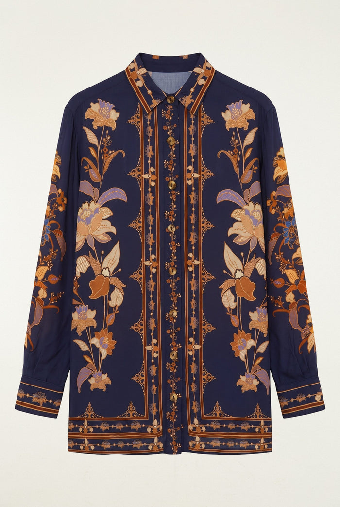 Liz Buttoned Pajama Shirt