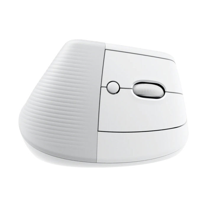 เมาส์ไร้สาย Logitech Lift Vertical Ergonomic Mouse สี Pale Grey