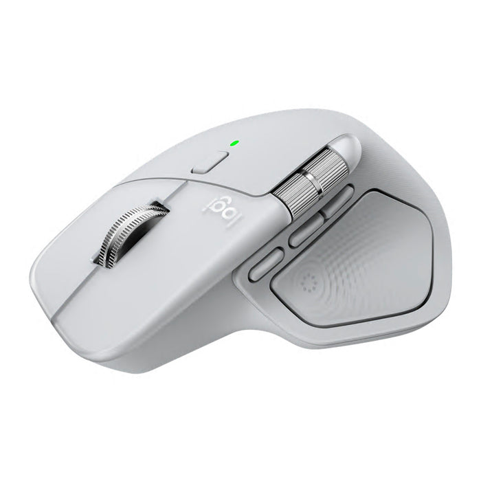 เมาส์ไร้สาย MX Master 4 สี White Silver ดีไซน์ทันสมัย แบรนด์ LOGITECH