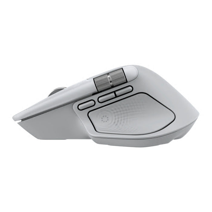 เมาส์ไร้สาย MX Master 4 สี White Silver จับถนัดมือ แบรนด์ LOGITECH