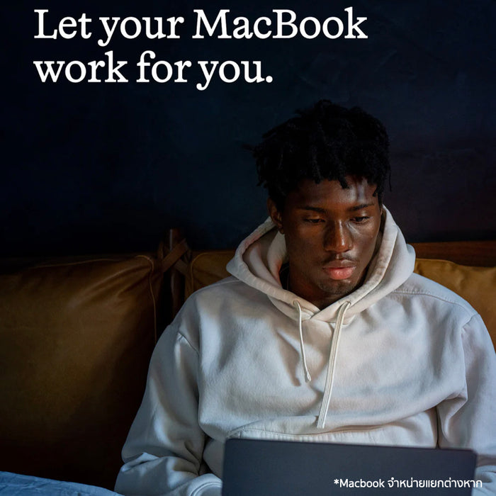 ฟิล์มกันรอย MacBook Air 13.6-inch 2025 BODYGUARDZ กระจกเต็มจอ