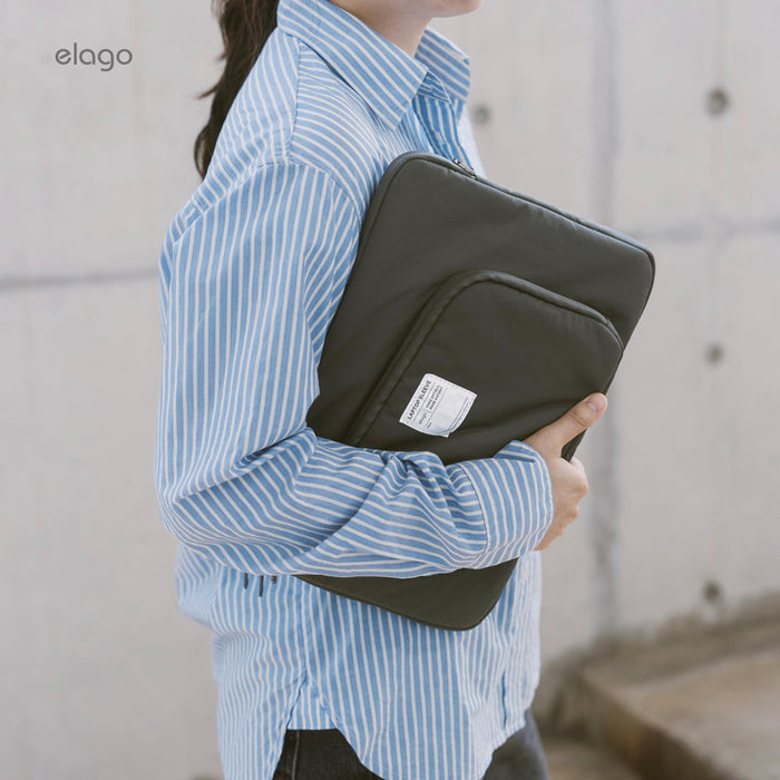 กระเป๋าใส่คอมพิวเตอร์ MacBook Pro 16 นิ้ว Elago LapTop Pocket สี Dark Grey