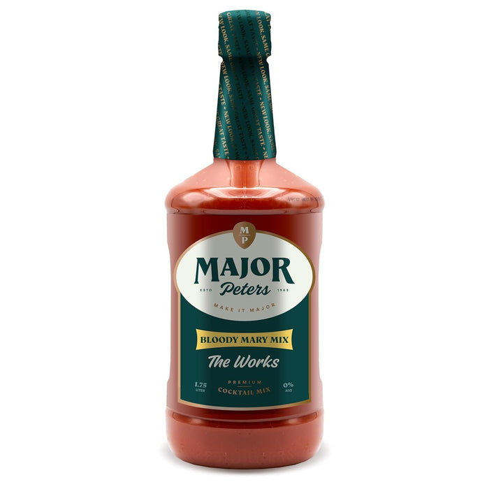 Major Peters' The Works Bloody Mary Mix, 59.2 Ounce Major Peters' 59.2 Ounce