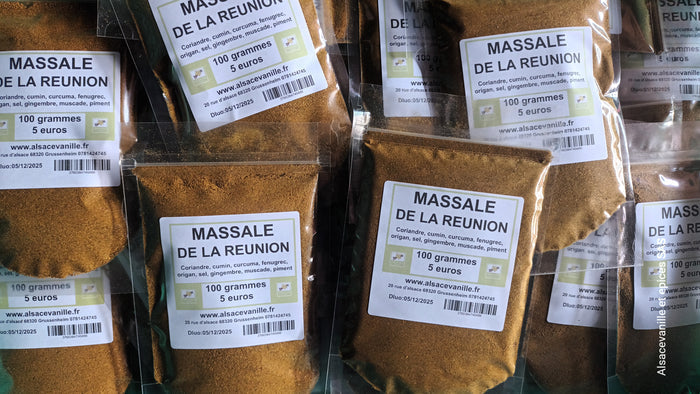 Massalé de la Reunion 100 grammes