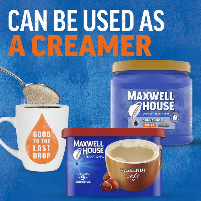 Maxwell House International Hazelnut Cafe Beverage Mix, 9 oz. Canister Maxwell House