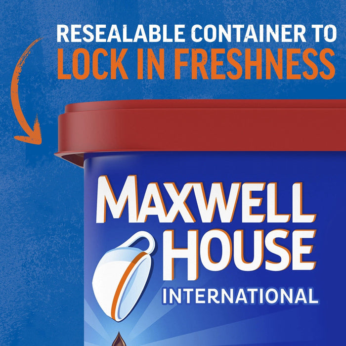 Maxwell House International Hazelnut Cafe Beverage Mix, 9 oz. Canister Maxwell House