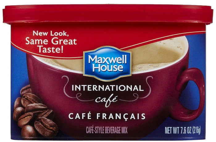 Maxwell House International Cafe Francais Cafe 7.6 oz (Pack of 1 or 8) Snackathon Foods Cafe Francais 7.6 Ounce (Pack of 1)