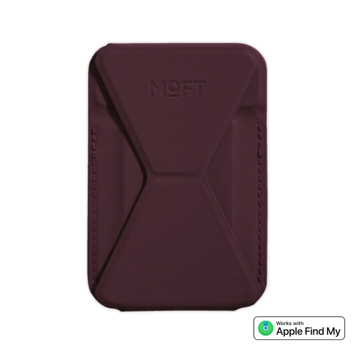 MOFT Trackable Wallet Stand (MOVAS) พร้อม Apple Find My แบบ MagSafe - BlackBerry