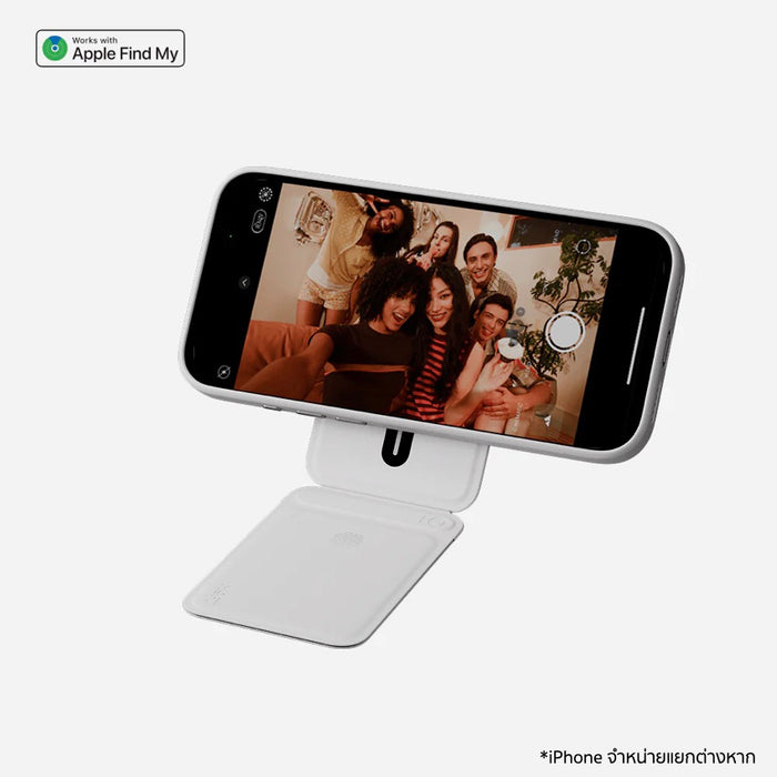 MOFT Trackable Tripod Wallet กระเป๋าใส่บัตร MagSafe พร้อม Apple Find My ขาตั้งและขาตั้งกล้องในตัว รีโมต Bluetooth ใช้งานสะดวก
