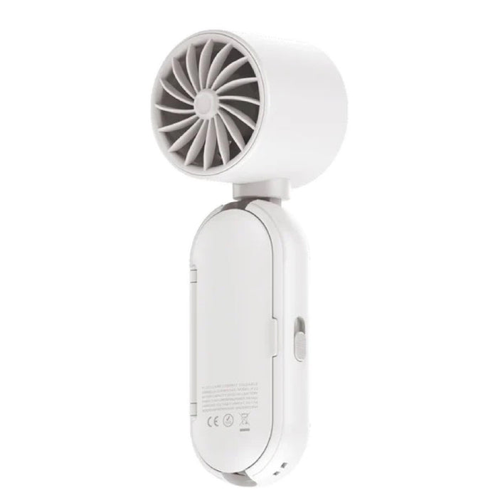 พัดลมพกพา MOMAX 1-GO CLAMP Compact Foldable Umbrella-Clip - White
