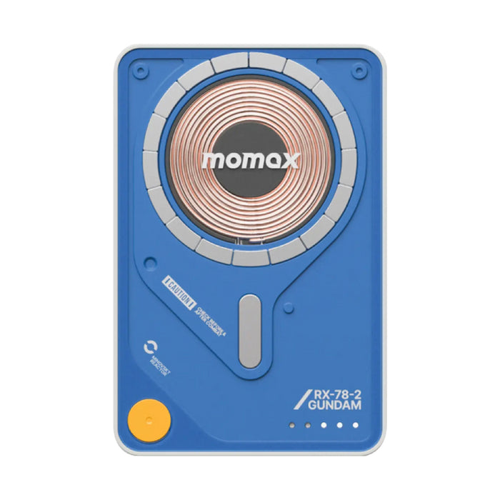 แบตเตอรี่สำรองไร้สาย Momax 1-Power X Pro 5000mAh ลาย Gundam สีขาว