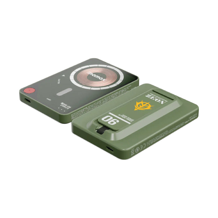 Wireless Battery Pack Momax 1-Power X Pro Magnetic สี Zuku Green