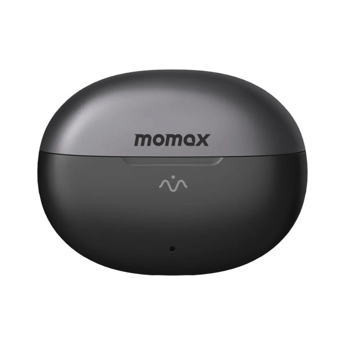 MOMAX 1-VIBE CLIP M.IN.D พร้อมระบบ AI Translation และ ENC - black