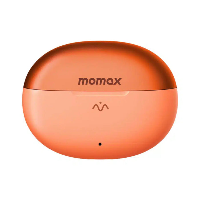 MOMAX True Wireless Clip-on Earbuds สำหรับใช้งานทุกวัน - สีส้ม