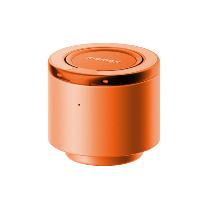 Momax 1-Vibe Bottle ขวดน้ำเก็บอุณหภูมิพร้อมลำโพง Bluetooth สีส้ม