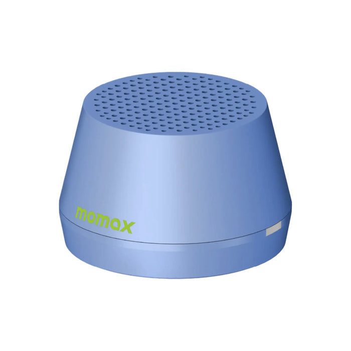 Momax 1-Vibe Go Lite Magnetic Wireless Speaker ดีไซน์มินิมอล - Purple Blue