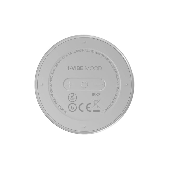 ลำโพงพกพา Momax 1-Vibe Mood Magnetic - Silver
