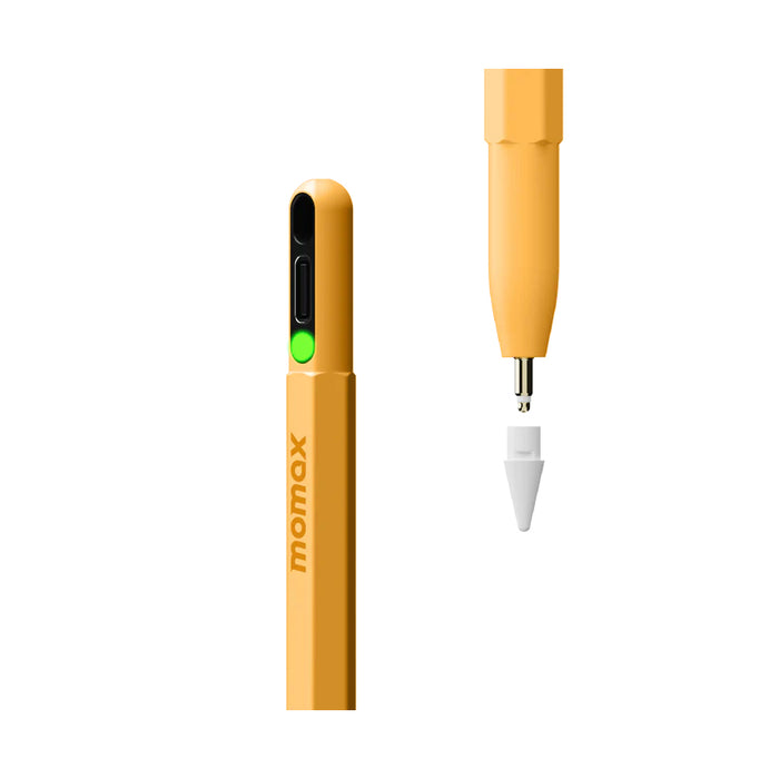 ปากกาสไตลัส Momax Mag.Link Pop Magnetic Active สี Yellow