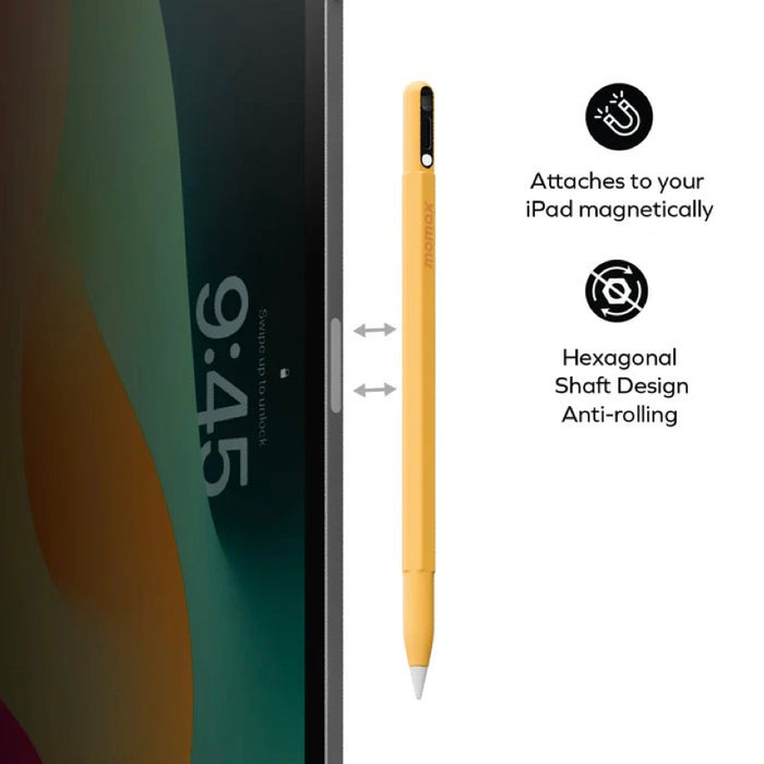 ปากกาสไตลัส Momax Mag.Link Pop Magnetic Active สี Yellow