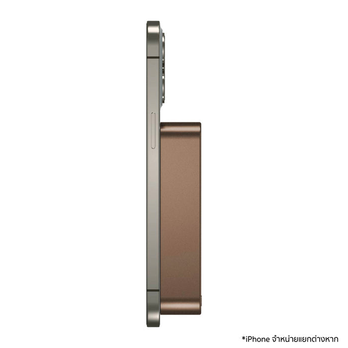 แบตเตอรี่สำรองไร้สาย Momax Q.Mag X2 20000 mAh รุ่นที่ 2 - Gold พกพาสะดวก แบรนด์ MOMAX