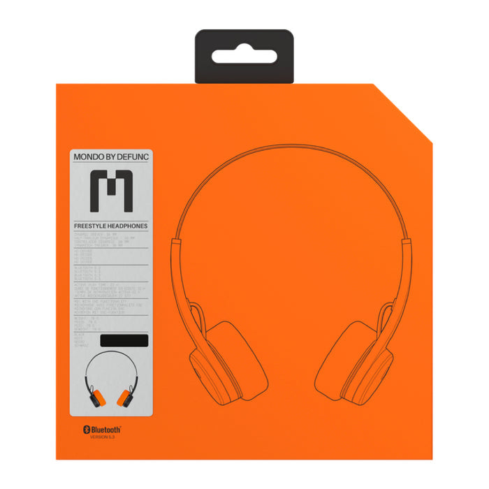 หูฟังไร้สายแนบหู Freestyle Headphone - Black ภายในกล่อง แบรนด์ MONDO