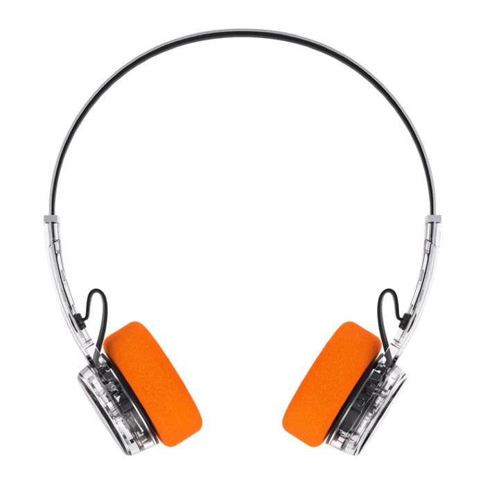 หูฟังไร้สายแนบหู Freestyle Headphone - Transparent สวมใส่สบาย แบรนด์ MONDO