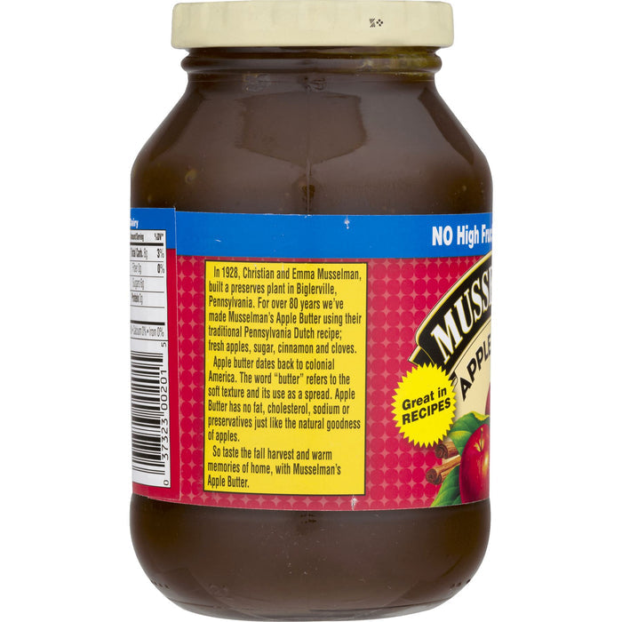 Musselman's Apple Butter, 17 oz Jar Musselman's