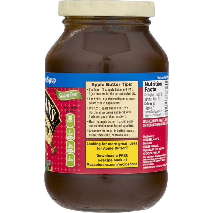 Musselman's Apple Butter, 17 oz Jar Musselman's