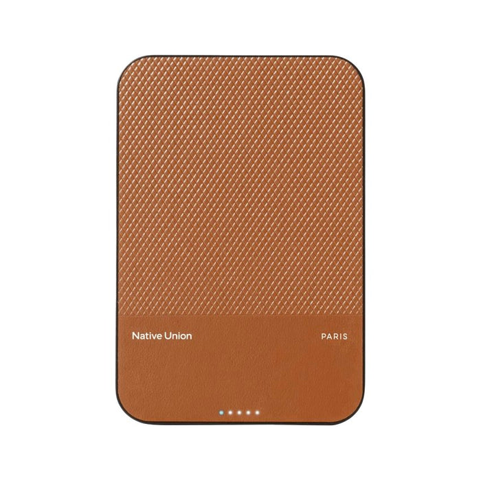 Native Union (Re)Classic Magnetic Ultra-slim magnetic power bank 5000mAh พร้อม Qi2 ชาร์จไร้สาย ติดแน่น MagSafe วัสดุพรีเมียม ชาร์จ iPhone ได้เต็ม พกพาสะดวกทุกวัน