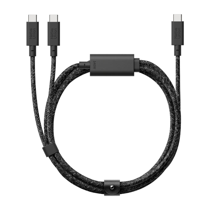 ลดความยุ่งยากของสายชาร์จด้วย Native Union Belt Cable 2-in-1 ชาร์จ MacBook, iPhone, iPad และอุปกรณ์ USB-C พร้อมกันได้ในสายเดียว