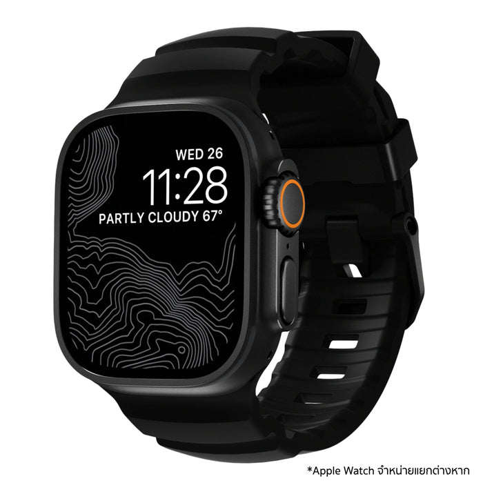 Nomad Rocky Point Black Hardware Band 49mm ของแท้ในไทย