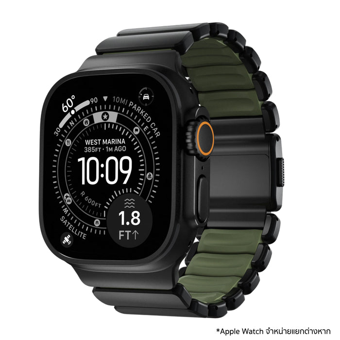 Nomad Stratos FKM 49mm Black Titanium Forest