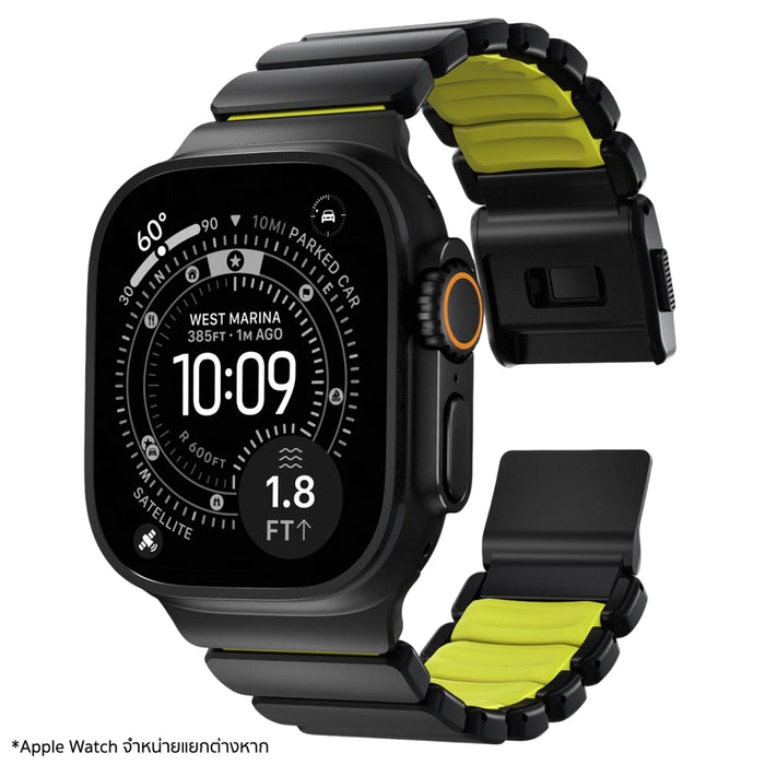Band NOMAD Stratos FKM 49mm Black Titanium Volt ของแท้ ร้านแนะนำในไทย