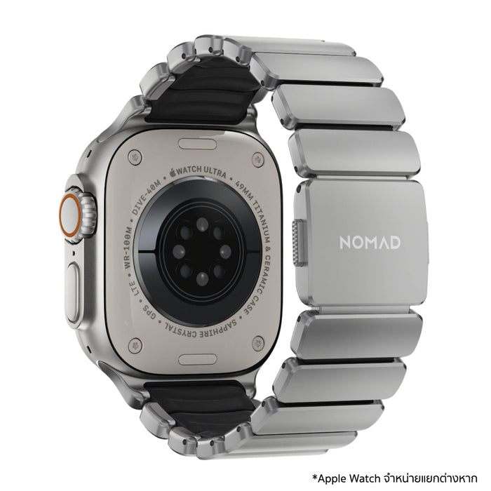 สาย Apple Watch Ultra 49mm NOMAD Stratos FKM ไทเทเนียมแท้