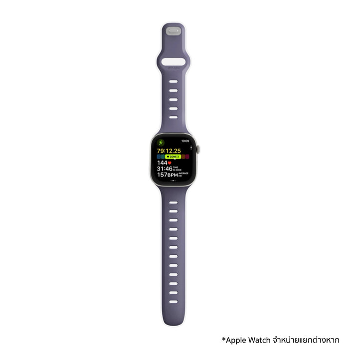 Nomad Tempo Band สาย Apple Watch FKM ดีไซน์เพรียวกระชับ ทนทาน สำหรับวิ่งและออกกำลังกาย