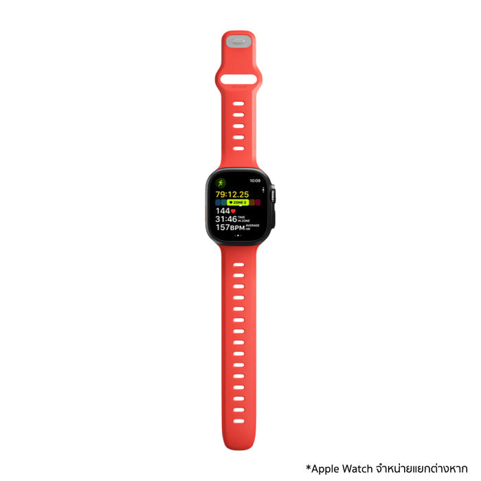 Nomad Tempo Band สาย Apple Watch FKM ดีไซน์เพรียวกระชับ ทนทาน สำหรับวิ่งและออกกำลังกาย