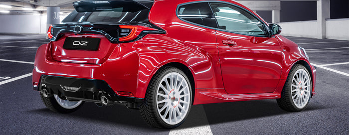 OZ Superturismo Wrc Race White + Red Lettering
