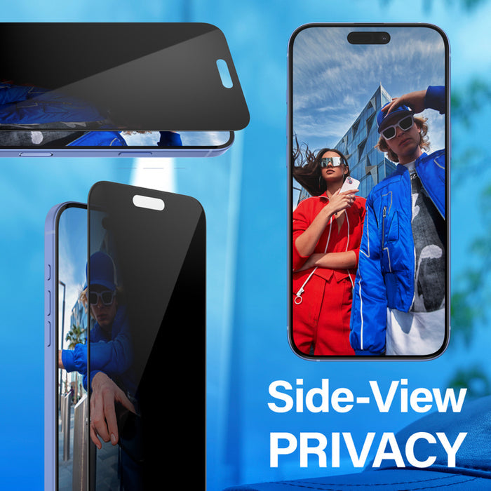 ฟิล์มกันรอยแบบเพิ่มความเป็นส่วนตัว Panzerglass Ultra Wide Fit สำหรับ iPhone 16 Plus