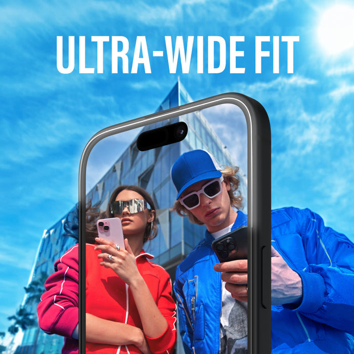 ฟิล์มกระจกกันรอย Panzerglass Ultra Wide Fit For iPhone 16 Pro Max