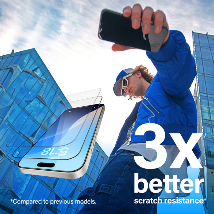 ฟิล์มกระจกกันรอย Panzerglass Ultra Wide Fit For iPhone 16 Pro