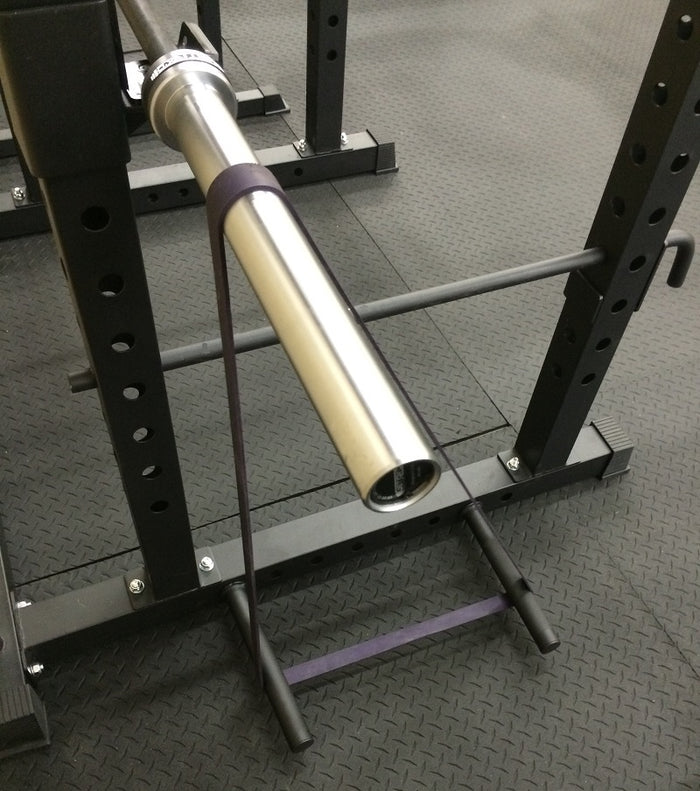 peg bars used for resistance training at base of Guillotine or Goliath Power Cage