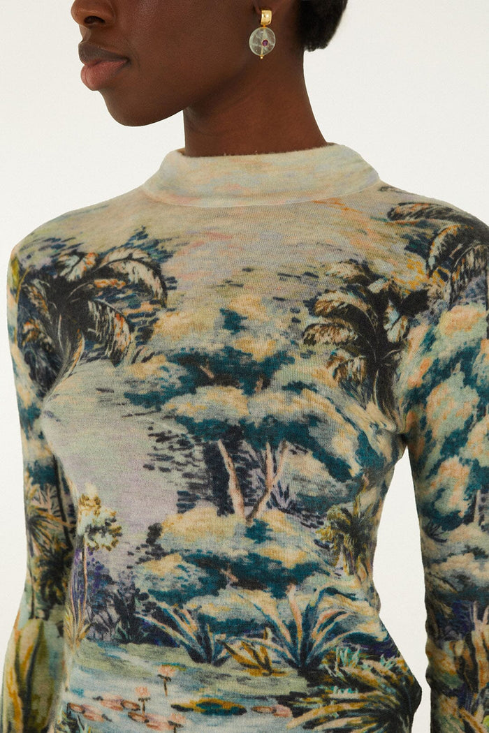Petricor Long Sleeve Knit Top