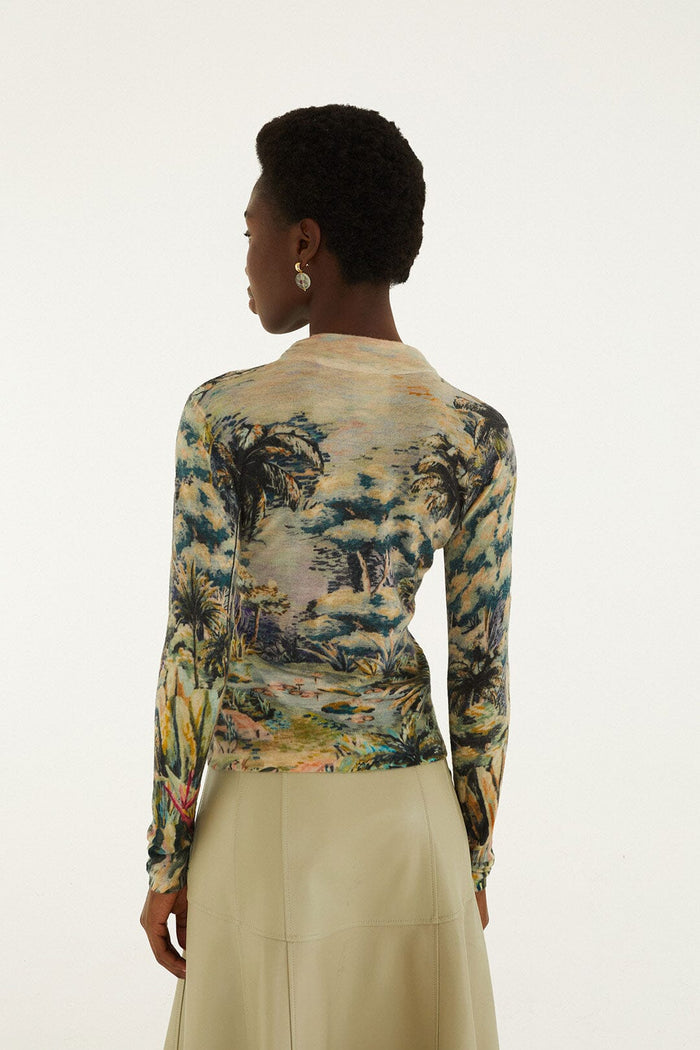 Petricor Long Sleeve Knit Top