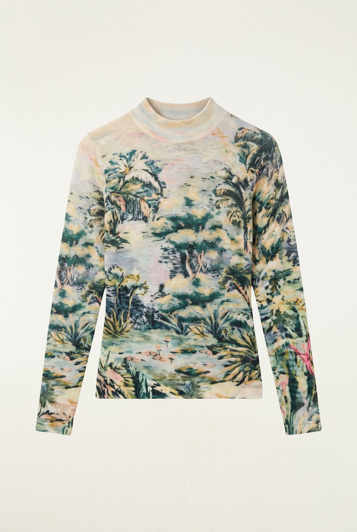 Petricor Long Sleeve Knit Top
