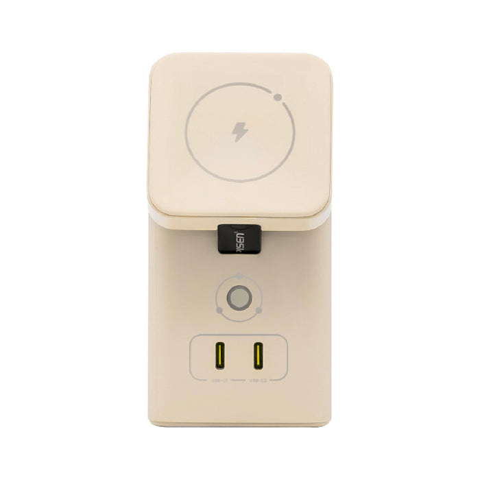 แท่นชาร์จไร้สาย 45W GaN รองรับ MagSafe ชาร์จสมาร์ทโฟน หูฟัง และอุปกรณ์ต่าง ๆ ได้อย่างรวดเร็ว ปลอดภัย และเป็นระเบียบ
