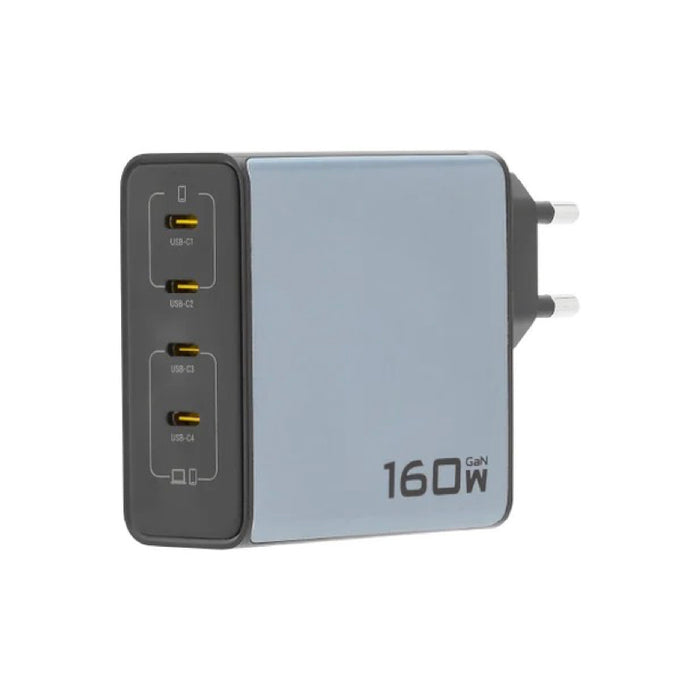 PISEN BOLT Lite 160W GaN Charger ชาร์จเร็ว PD 3.1 สูงสุด 140W รองรับ MacBook Pro พร้อม 4 พอร์ต USB-C และระบบแบ่งกำลังไฟอัจฉริยะ