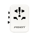 หัวชาร์จ PISEN Global Travel 20W 3-Port GaN - White
