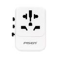 หัวชาร์จ PISEN Global Travel 35W 5-Port GaN - White
